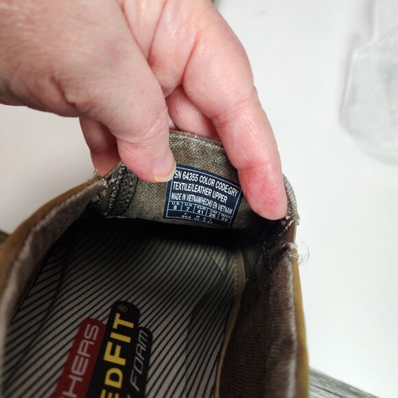 Skechers Landon Stellar Shoes Relaxed Fit Memory Foam Slip-On Mens 8 - Picture 5 of 16